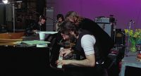 Glyn Johns, Tony Richmond, Paul McCartney, Ringo Starr – Twickenham Film Studios, 14 January 1969