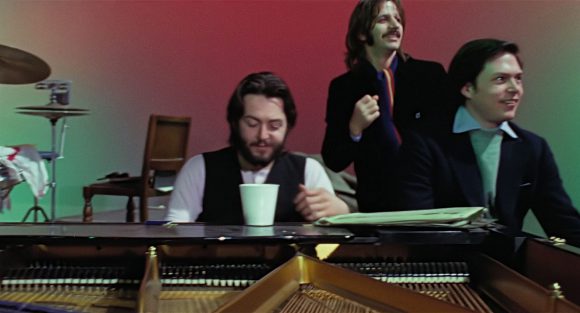 Paul McCartney, Ringo Starr, Michael Lindsay-Hogg – Twickenham Film Studios, 14 January 1969