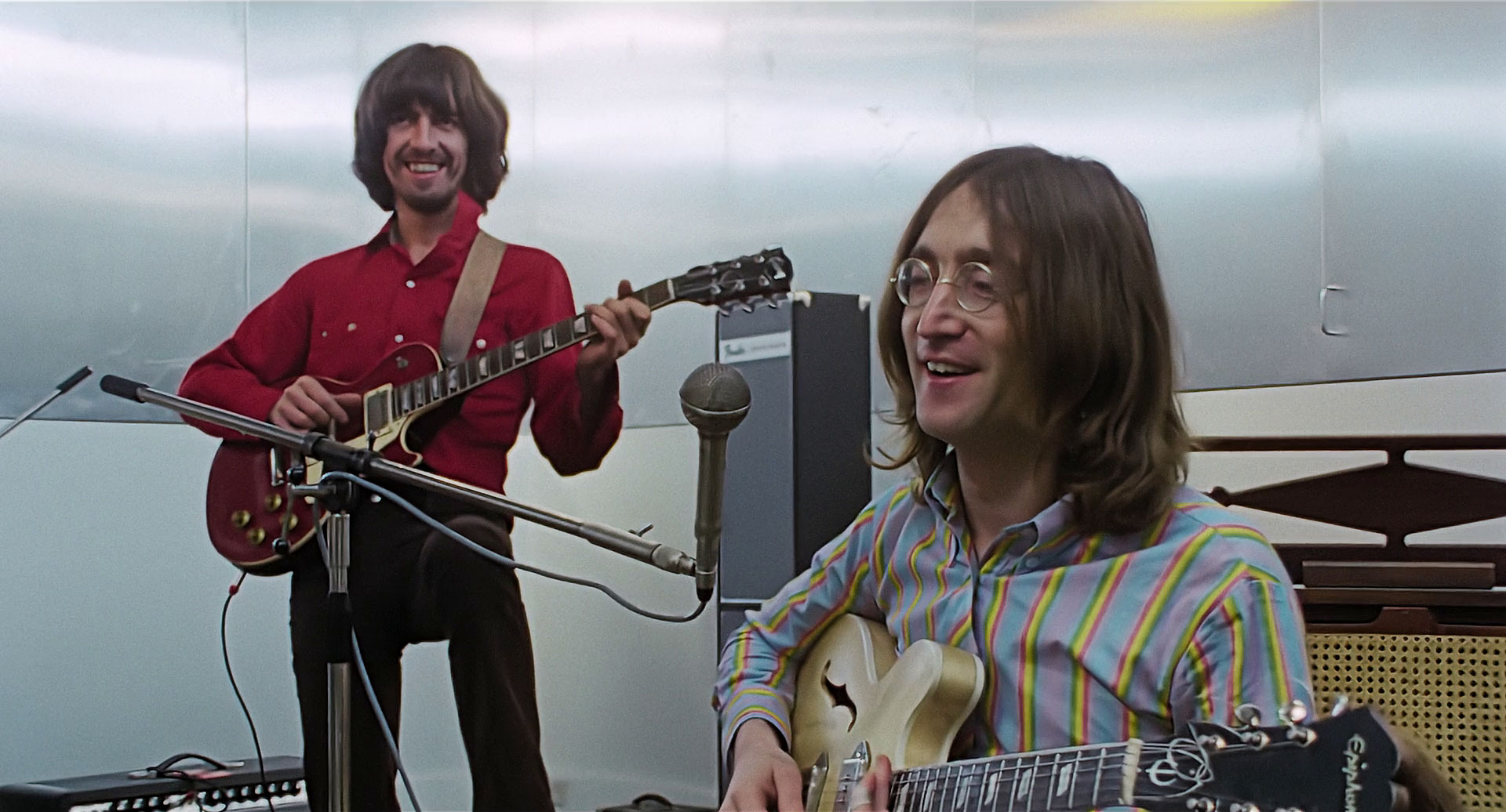 George Harrison, John Lennon – Apple Studios, 21 January 1969 | The ...