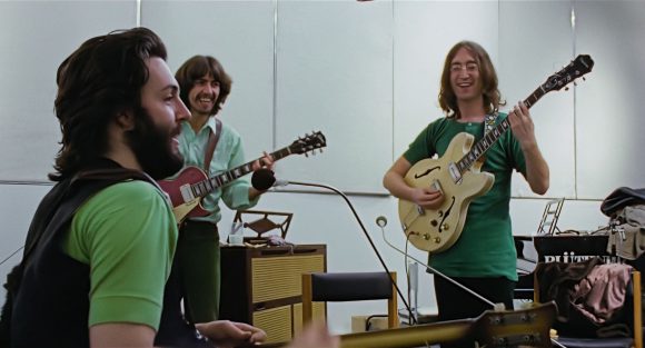 Paul McCartney, George Harrison, John Lennon – Apple Studios, 22 January 1969