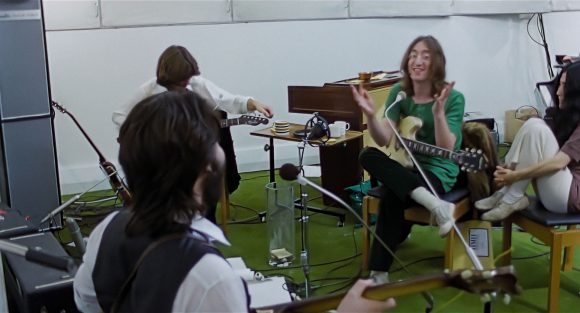 Paul McCartney, George Harrison, John Lennon, Yoko Ono – Apple Studios, 23 January 1969