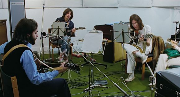 Paul McCartney, George Harrison, John Lennon – Apple Studios, 25 January 1969