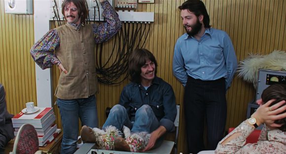 Ringo Starr, George Harrison, Paul McCartney, Glyn Johns – Apple Studios, 25 January 1969