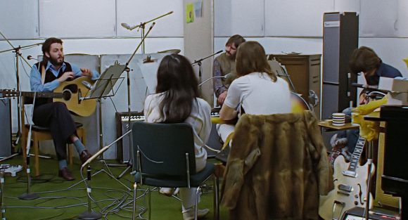 Paul McCartney, Yoko Ono, Ringo Starr, John Lennon, George Harrison – Apple Studios, 25 January 1969