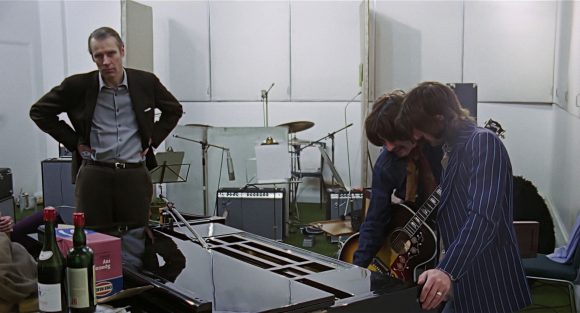 George Martin, George Harrison, Ringo Starr – Apple Studios, 26 January 1969