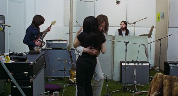 George Harrison, Yoko Ono, John Lennon, Paul McCartney – Apple Studios, 26 January 1969