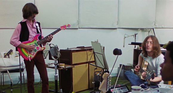 George Harrison, John Lennon, Billy Preston – Apple Studios, 28 January 1969