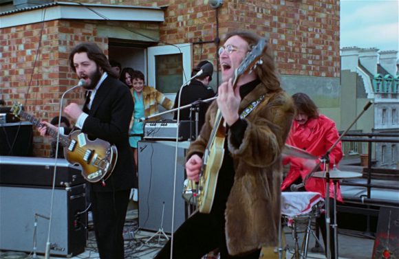 Paul McCartney, John Lennon, Ringo Starr – Apple rooftop, 30 January 1969