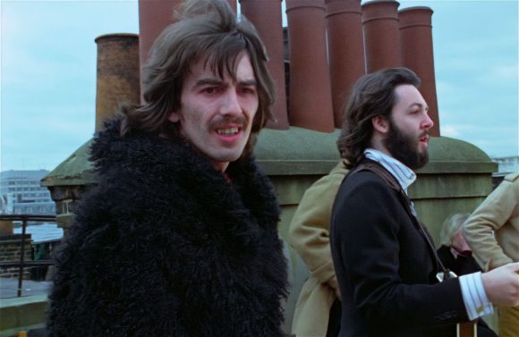 George Harrison, Paul McCartney – Apple rooftop, 30 January 1969