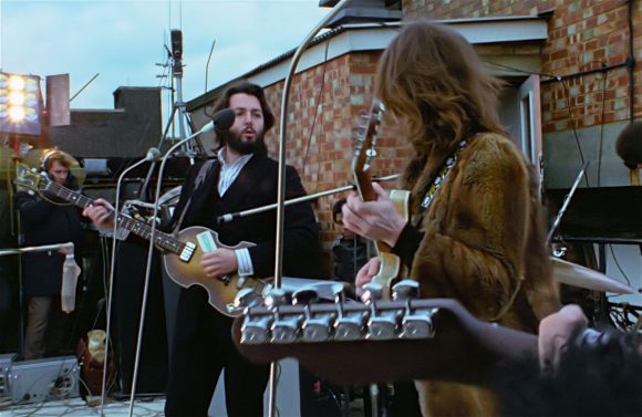 Paul McCartney, John Lennon – Apple rooftop, 30 January 1969