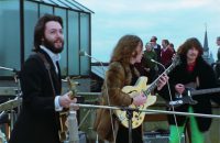 Paul McCartney, John Lennon, George Harrison – Apple rooftop, 30 January 1969