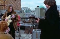 John Lennon, George Harrison – Apple rooftop, 30 January 1969