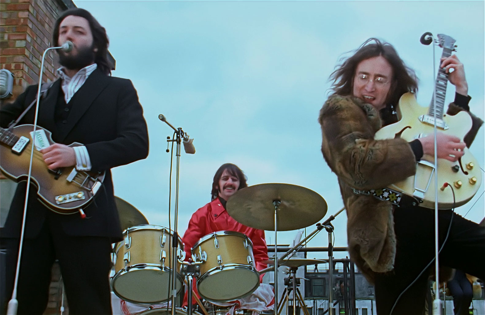 Paul McCartney, Ringo Starr, John Lennon – Apple rooftop, 30 January ...