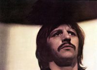 Ringo Starr in Apple Studios, February 1969