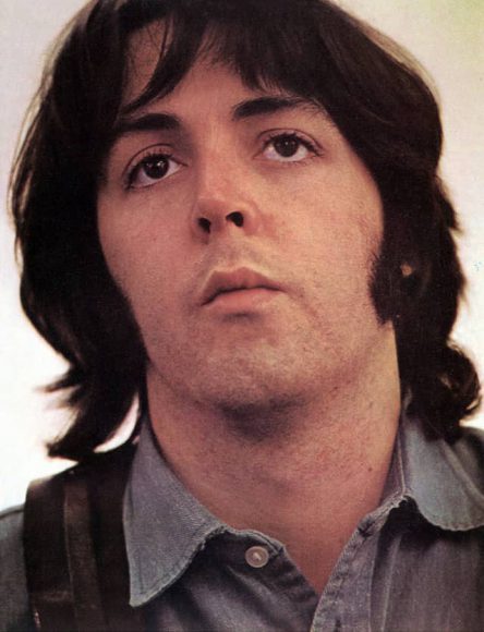 Paul McCartney in Apple Studios, February 1969 | The Beatles Bible