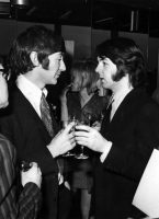 Paul McCartney at the launch party for Mary Hopkin’s album Postcard, 13 February 1969