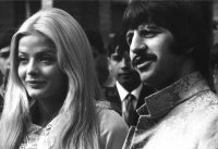 Ringo Starr and Ewa Aulin at the Candy premiere, London, 20 February 1969