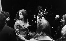 Paul and Linda McCartney on their wedding day, 12 March 1969