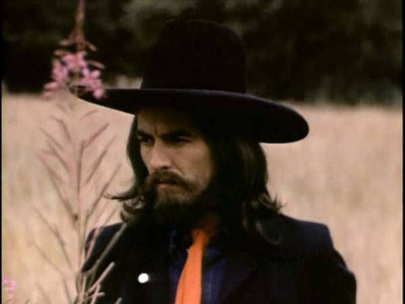 George Harrison at The Beatles' final photography session, Tittenhurst Park, 22 August 1969