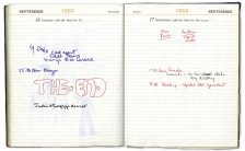 Paul McCartney's diary, 16-17 September 1969