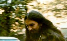 George Harrison arriving at EMI Studios, 9 October 1970