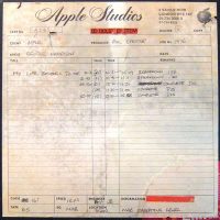 Tape box for George Harrison's Who Can See It, 13 October 1972
