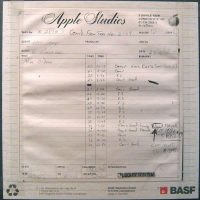 Tape box for George Harrison's Miss O'Dell, 27 October 1972