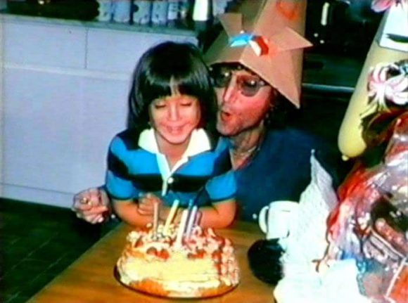 John and Sean Lennon, 9 October 1980