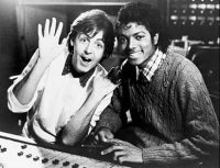Paul McCartney and Michael Jackson, 1983