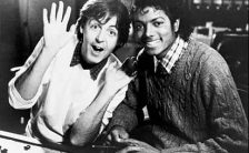 Paul McCartney and Michael Jackson, 1983