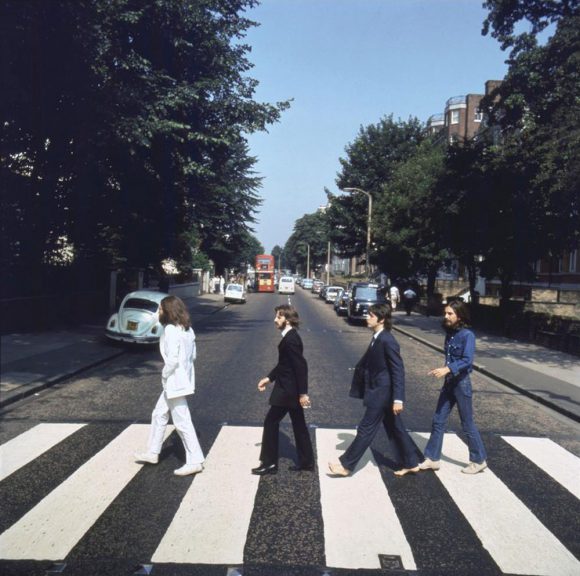 Picture six from the Abbey Road photography session (photo: Iain Macmillan)