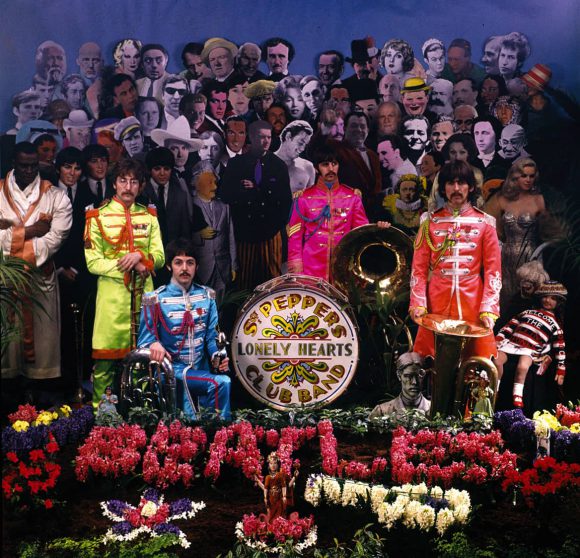 Alternative photograph from the Sgt Pepper cover shoot