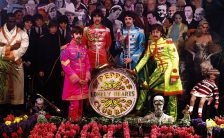 Alternative photograph from the Sgt Pepper cover shoot