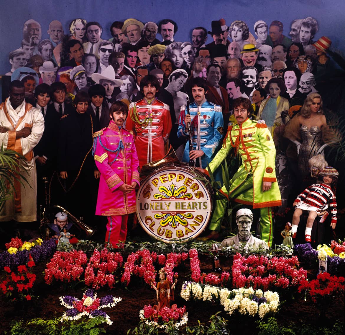 Who's Who On The Sgt. Pepper's Lonely Hearts Club Band Album Cover