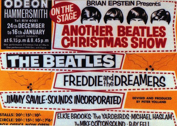 Poster for Another Beatles Christmas Show, 1964
