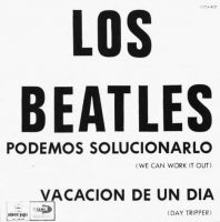 We Can Work It Out/Day Tripper single artwork – Argentina