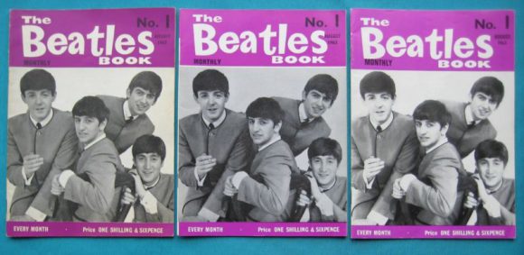 Beatles Book Monthly issue 1 – original and reprint
