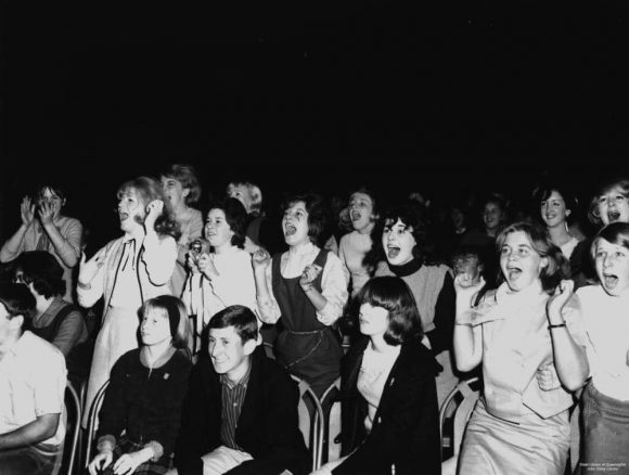 Beatles fans in Brisbane, Australia, 1964