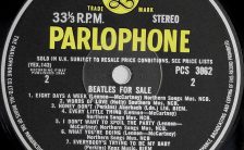 Label for the Beatles For Sale vinyl LP (side 2)