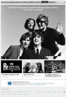 Advertisement for The Beatles on Apple's iTunes