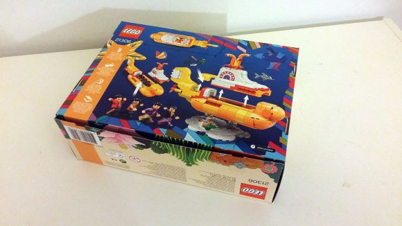 The Beatles' LEGO Yellow Submarine box