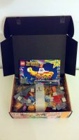The Beatles' LEGO Yellow Submarine – inside the box