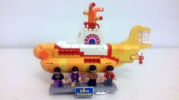 The Beatles' LEGO Yellow Submarine