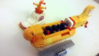 The Beatles' LEGO Yellow Submarine – inside the sub