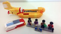 The Beatles' LEGO Yellow Submarine – John, Paul, George and Ringo minifigs