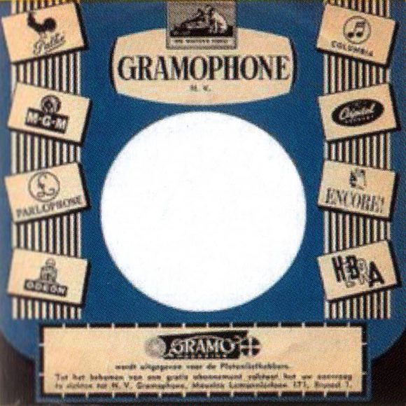 Parlophone single sleeve, 1964 - Belgium