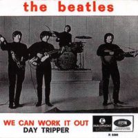 We Can Work It Out/Day Tripper single artwork - Belgium