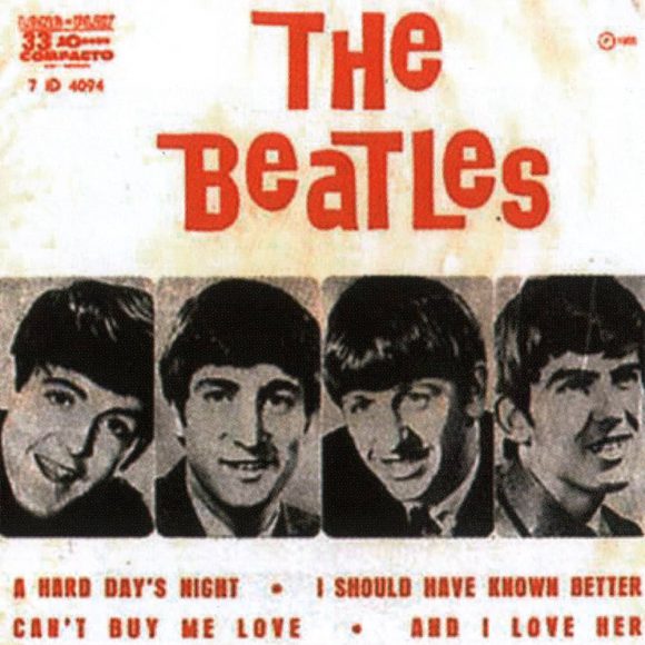 A Hard Day's Night EP artwork - Brazil