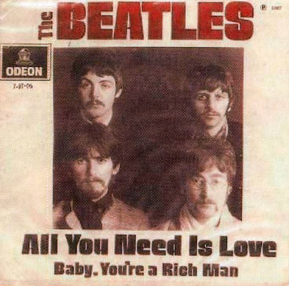All You Need Is Love single artwork - Brazil