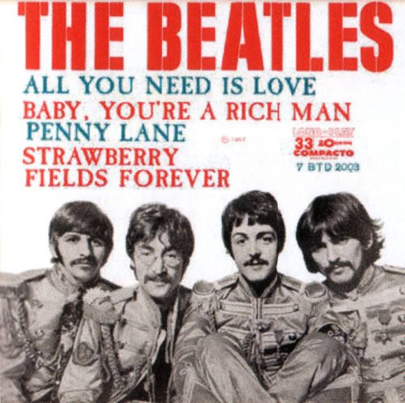 All You Need Is Love EP artwork - Brazil